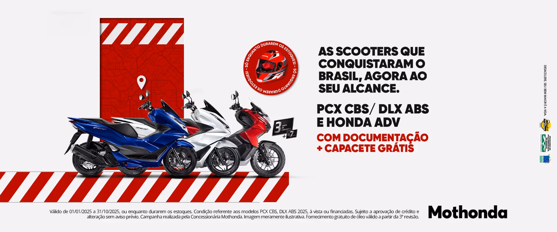 Banner Linha PCX Honda
