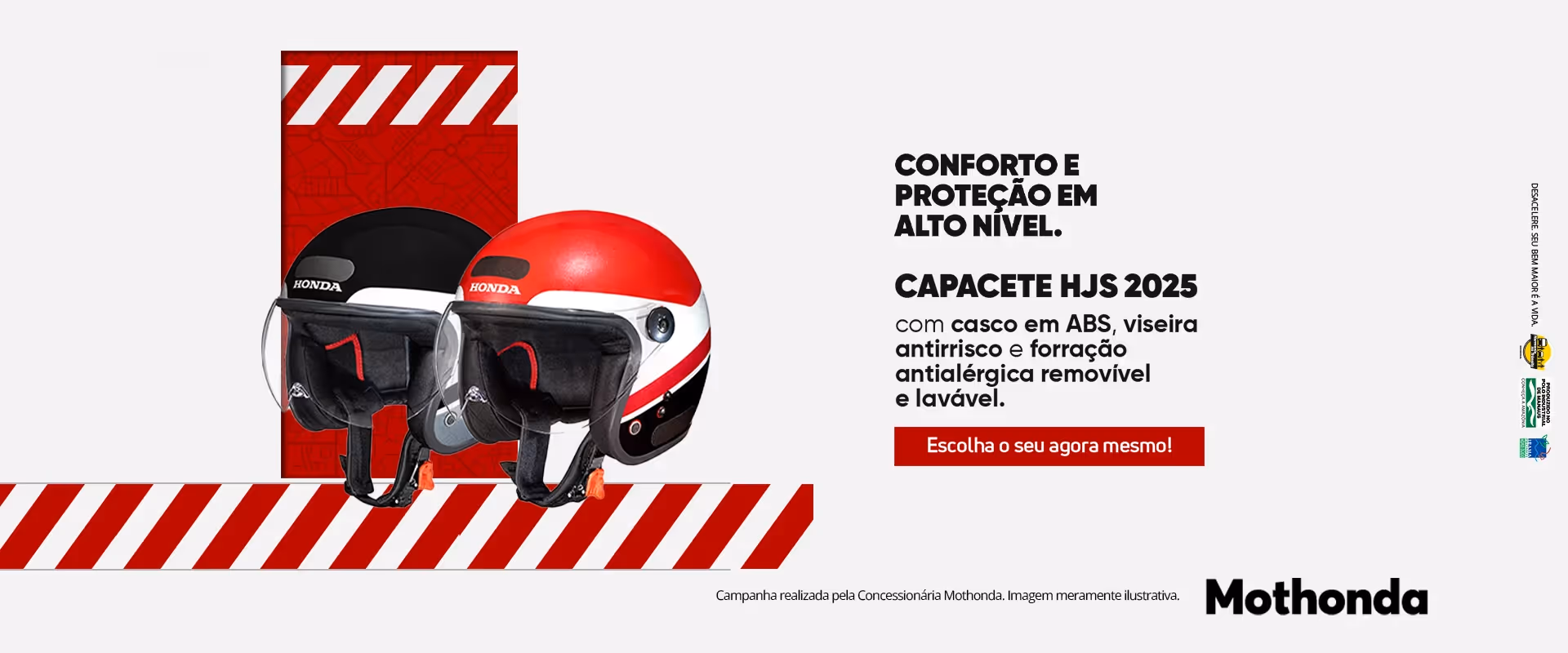 Capacete HSJ Honda