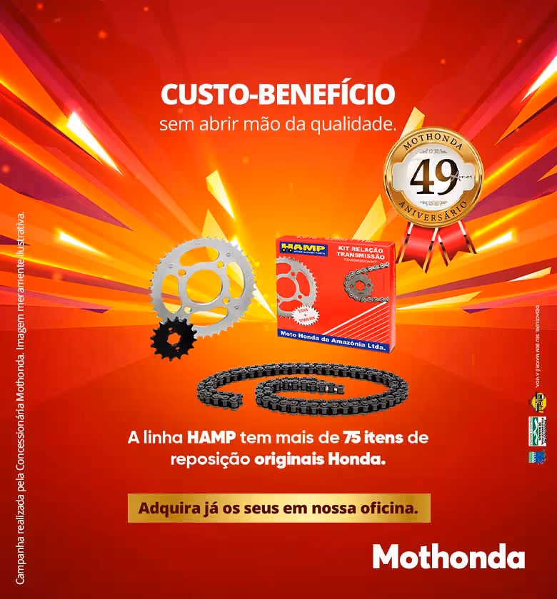 Peças HAMP — performance e durabilidade.