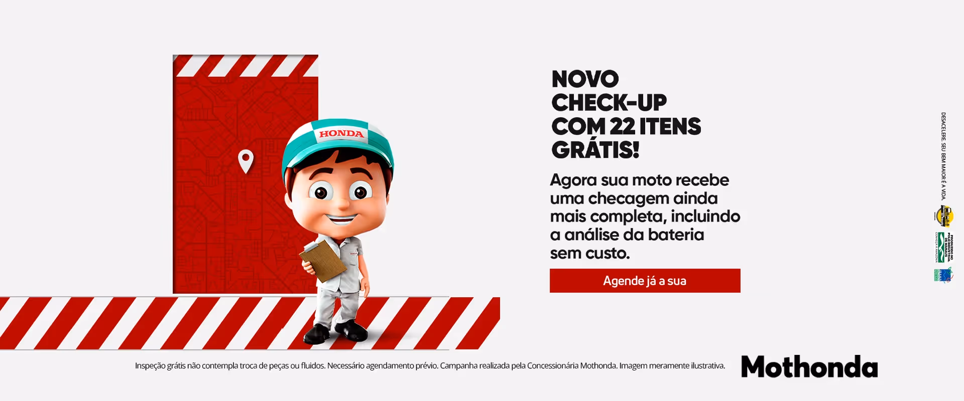 Banner Serviços Honda