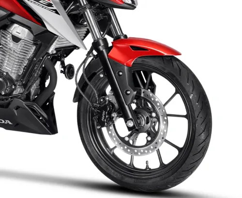 Detalhe do freio CBS Honda CB 300F Twister
