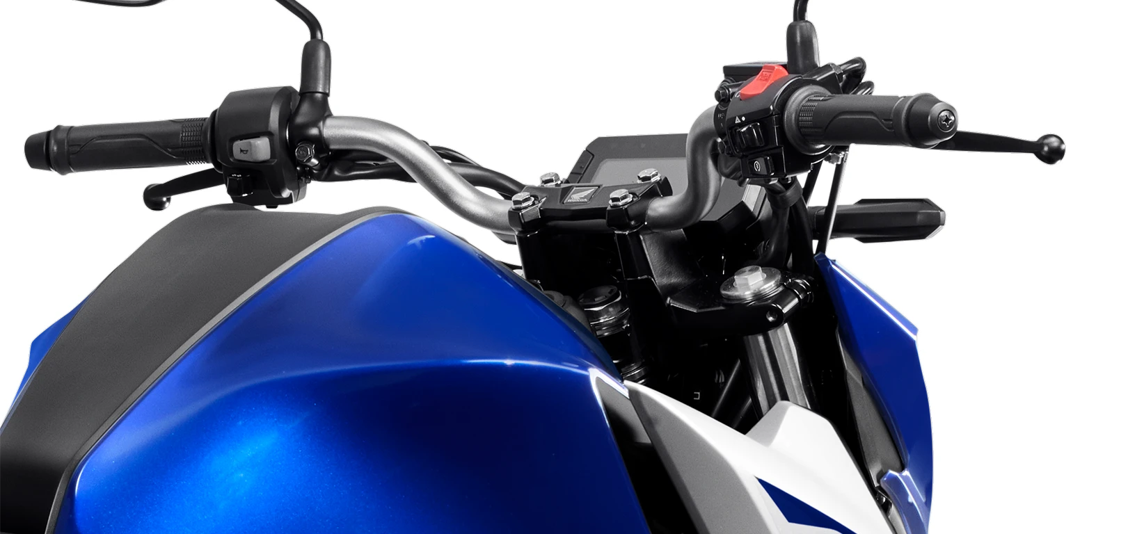 Detalhe do câmbio de 6 marchas Honda CB 300F Twister