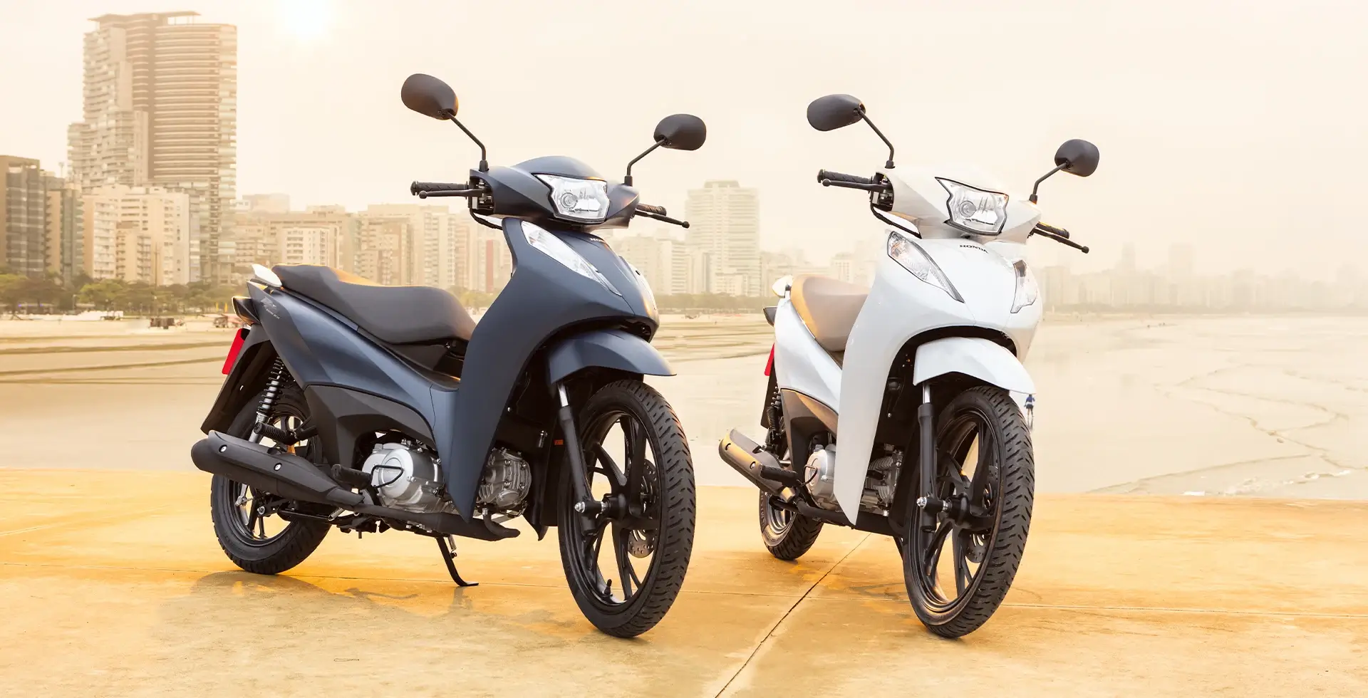 Honda Biz 125 detalhe traseiro