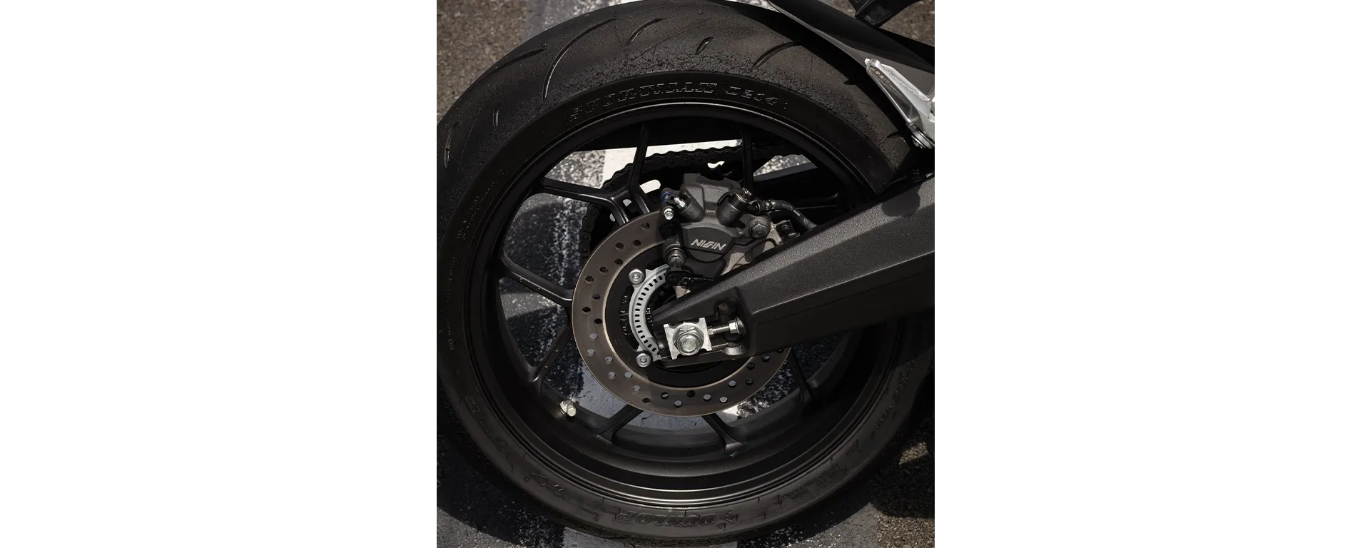 Freio traseiro ABS da CBR 650R
