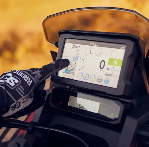 ABS selecionável da CRF 1100L Africa Twin Adventure Sports ES