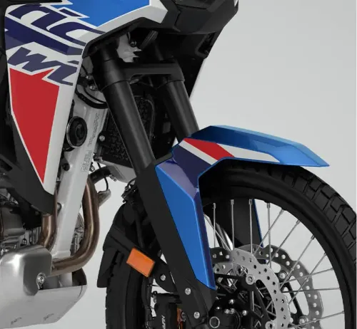 Suspensão invertida da CRF 1100L Africa Twin