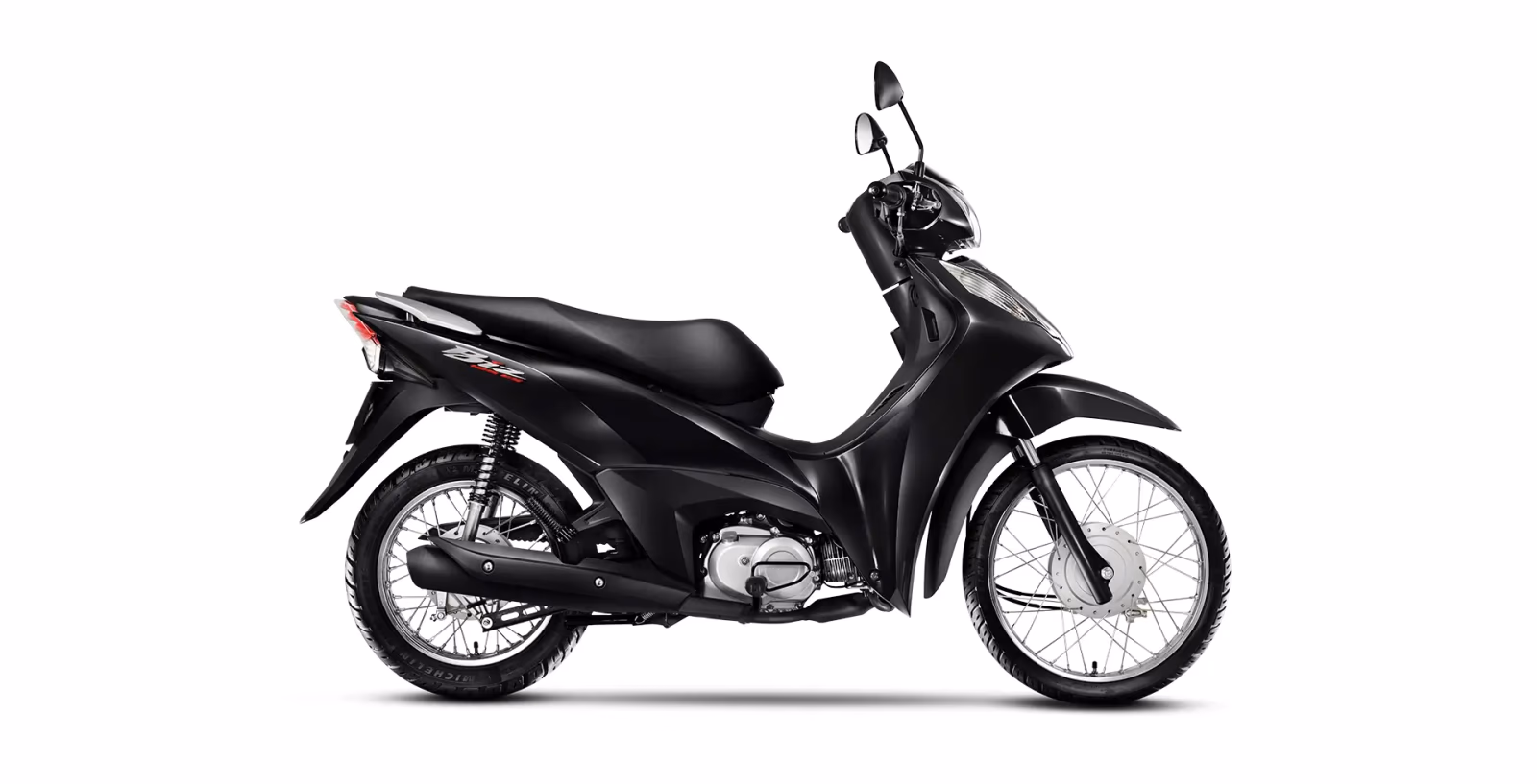Honda Biz 125 ES lateral preta - 14 de 32