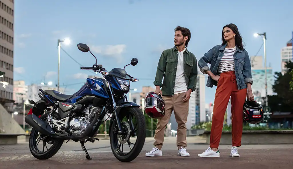 Diferencial de design da Honda CG 160 Fan
