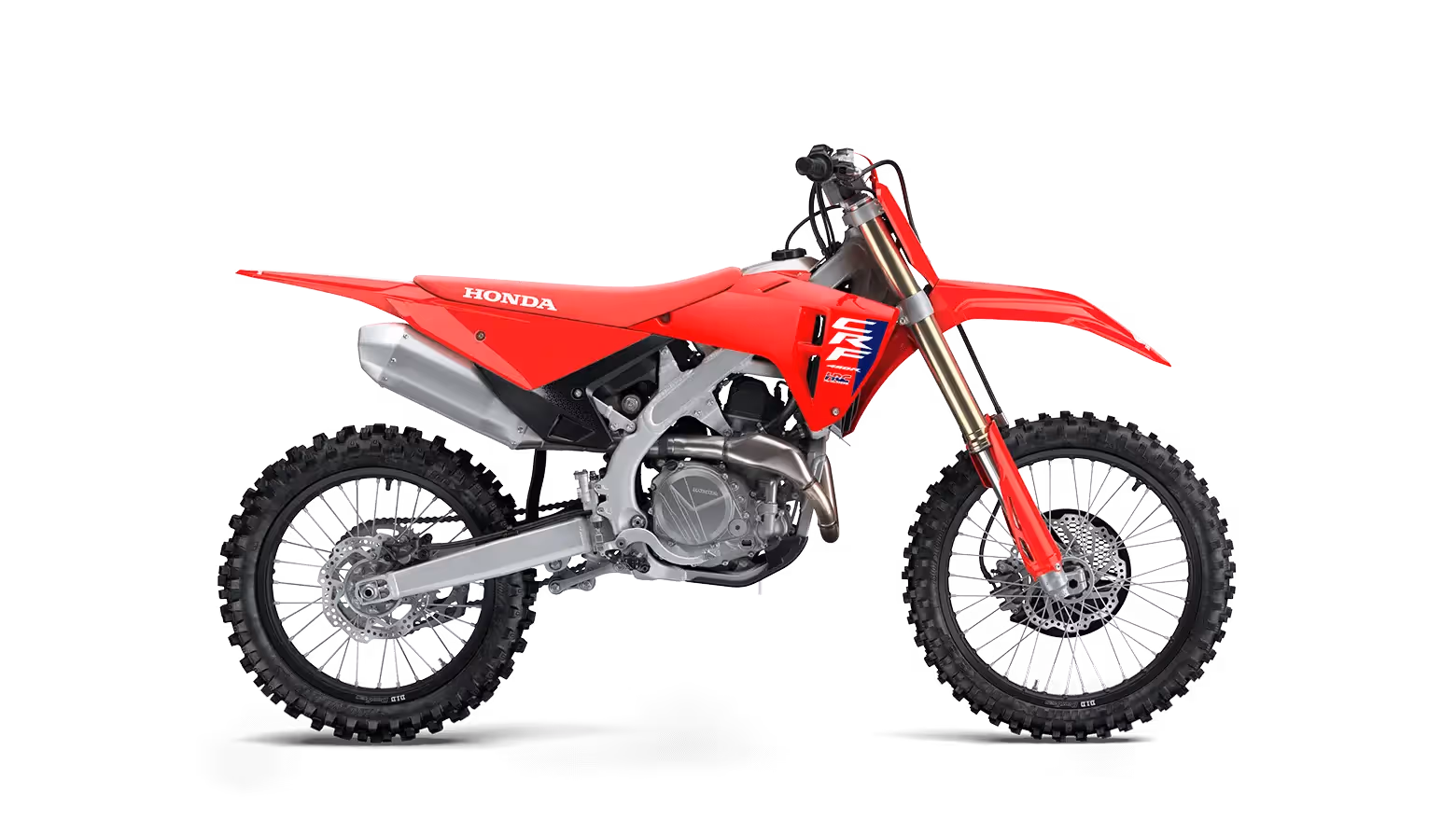 Honda CRF 450R vista lateral direita