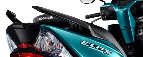 Detalhe das alças do garupa Elite 125