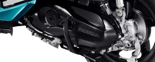 Detalhe da transmissão CVT Elite 125