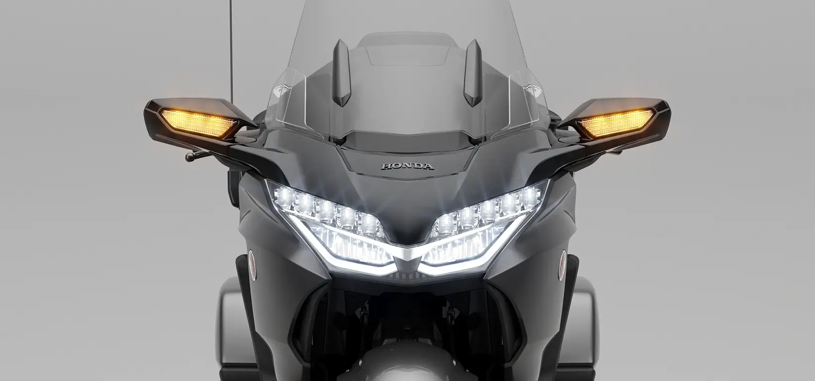 Faróis em LED da Gold Wing