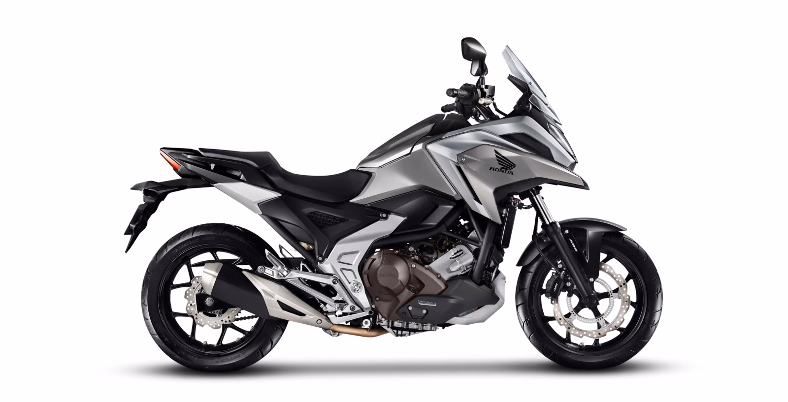 NC 750X DCT prata metálico em zoom - 6 de 9