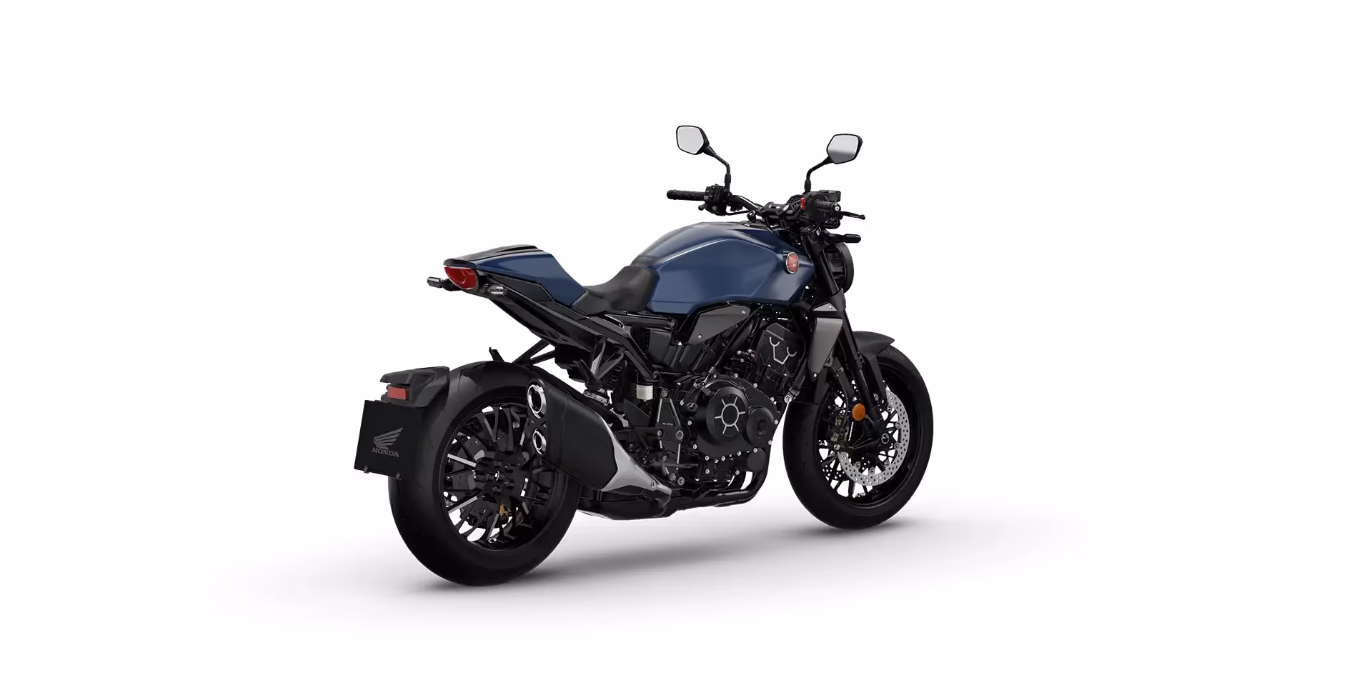 CB 1000R Black Edition lateral direita azul fosco