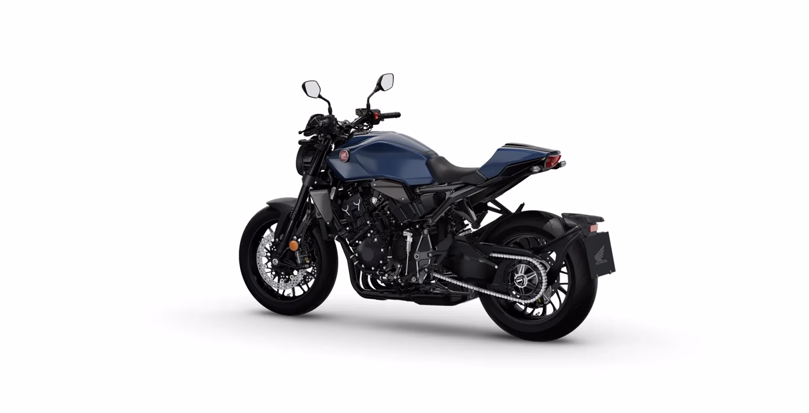 CB 1000R Black Edition lateral traseira azul fosco - 7 de 10