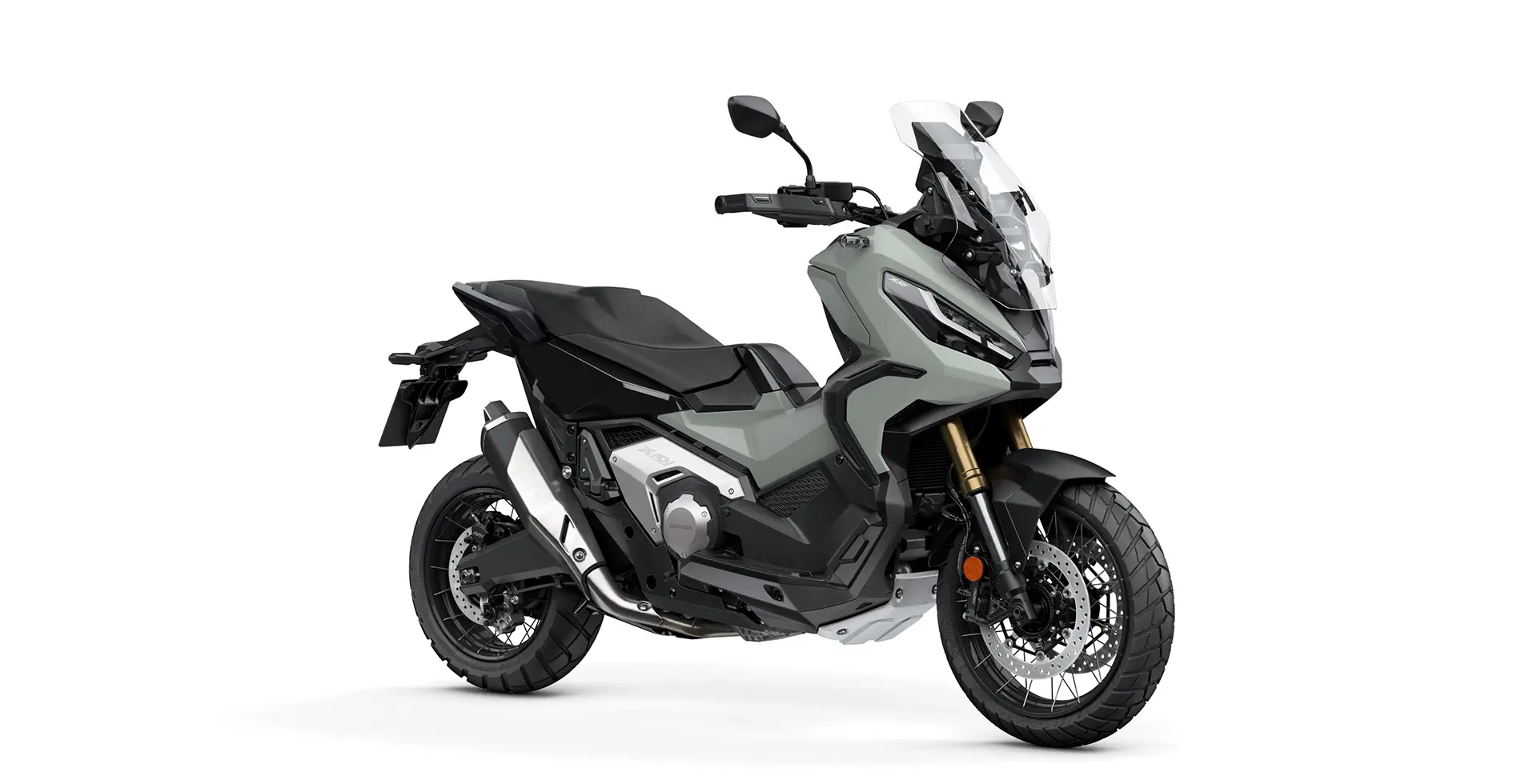 Honda X-ADV azul vista dianteira
